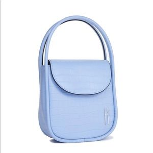 HAYWARD Lucy Top Handle Crocco Embossed Leather